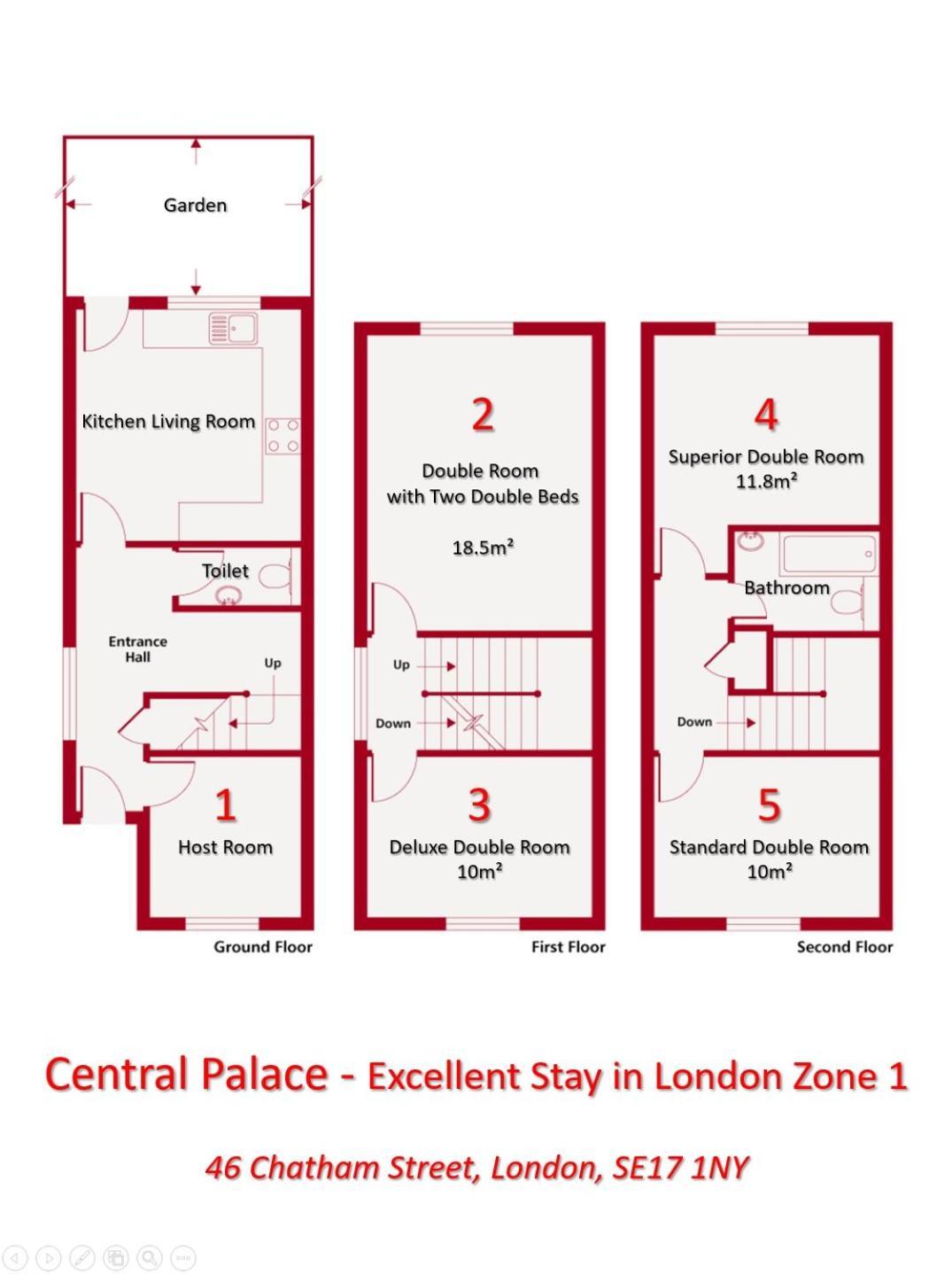 Central Palace - Excellent Stay In London Zone 1 외부 사진